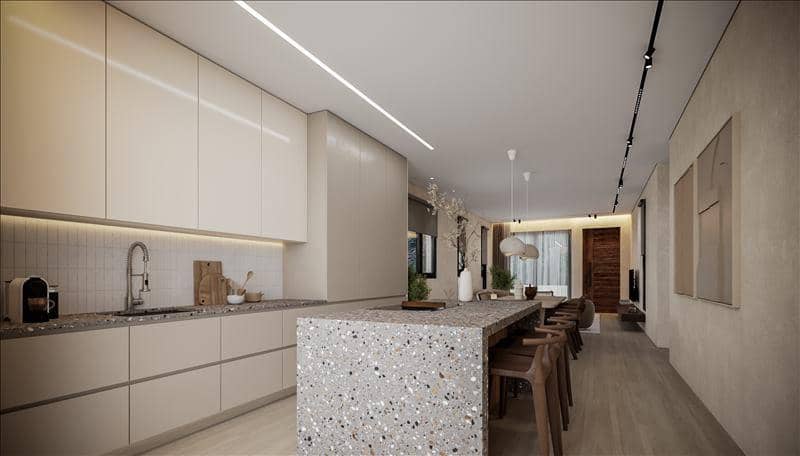 Новый комплекс вилл в 800 метрах от пляжа, Паралимни, Кипр — фото 6