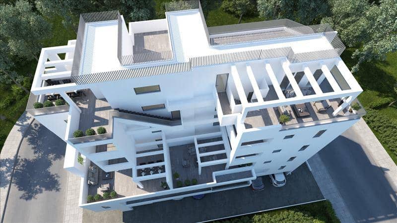 Новая малоэтажная резиденция с парковкой, Ларнака, Кипр — фото 9