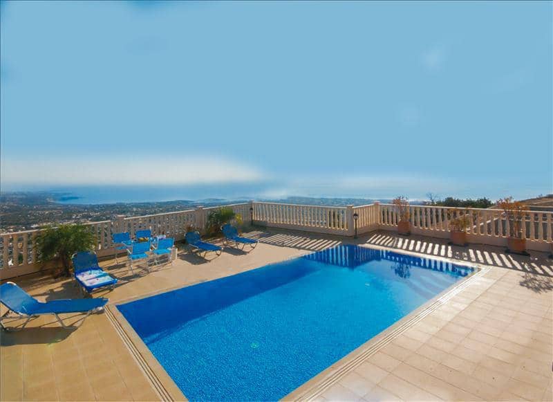 Complex of villas with swimming pools close to the beach, Peyia, Cyprus — photo 9