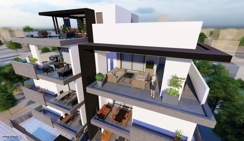 New luxury residence close to the city center, Kato Polemidia, Cyprus — photo 4