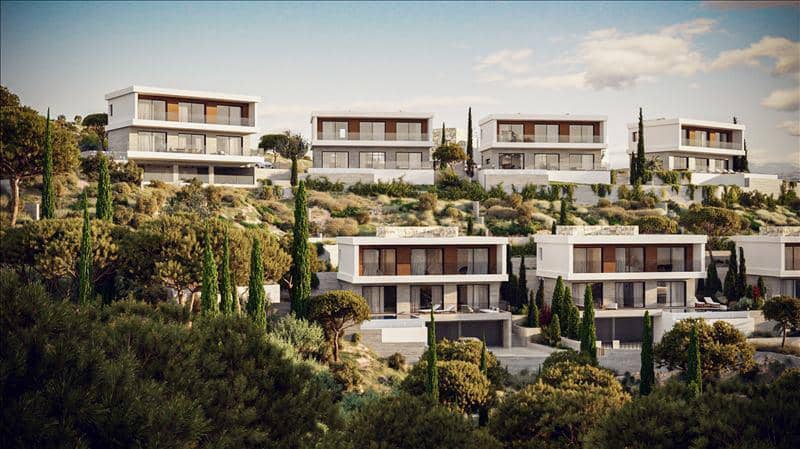 New complex of furnished villas with panoramic views, Episkopi, Cyprus — photo 2