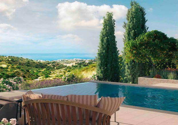 Gated complex of villas with swimming pools, gardens and panoramic views, Paphos, Cyprus — photo 11