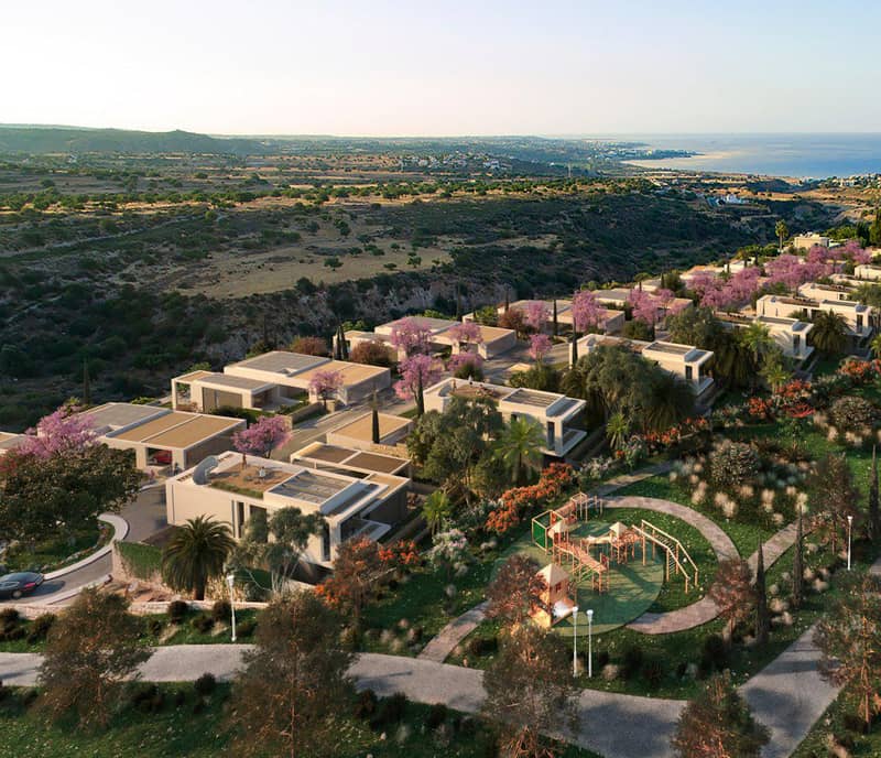 Gated complex of villas with swimming pools, gardens and panoramic views, Paphos, Cyprus — photo 21