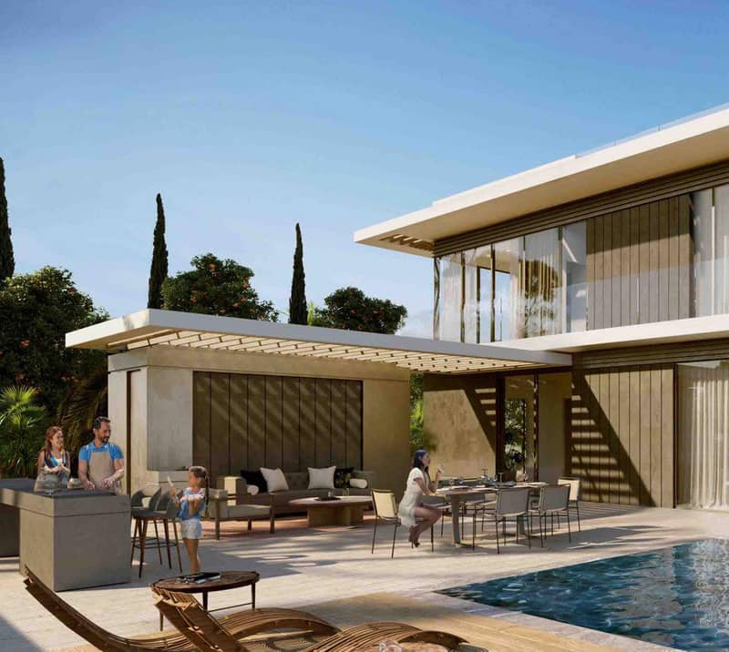 Gated complex of villas with swimming pools, gardens and panoramic views, Paphos, Cyprus — photo 17