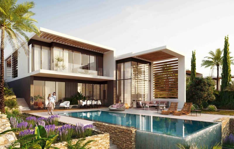 Gated complex of villas with swimming pools, gardens and panoramic views, Paphos, Cyprus — photo 2