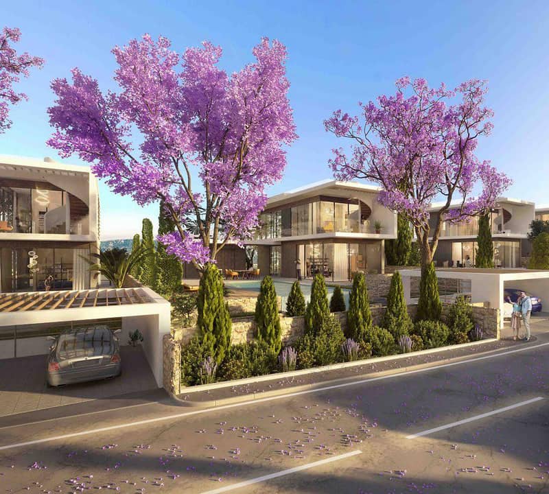 Gated complex of villas with swimming pools, gardens and panoramic views, Paphos, Cyprus — photo 20