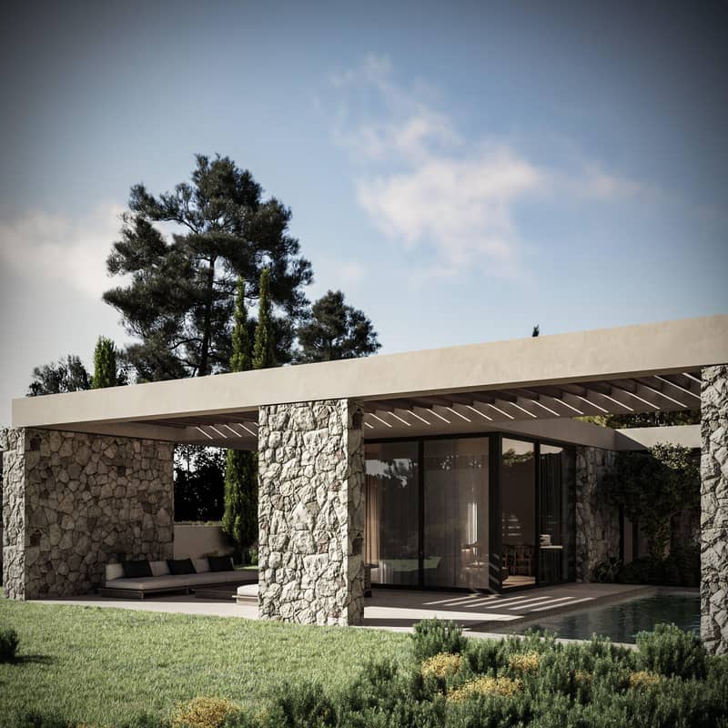 New complex of luxury villas with swimming pools and gardens, Peyia, Cyprus — photo 8