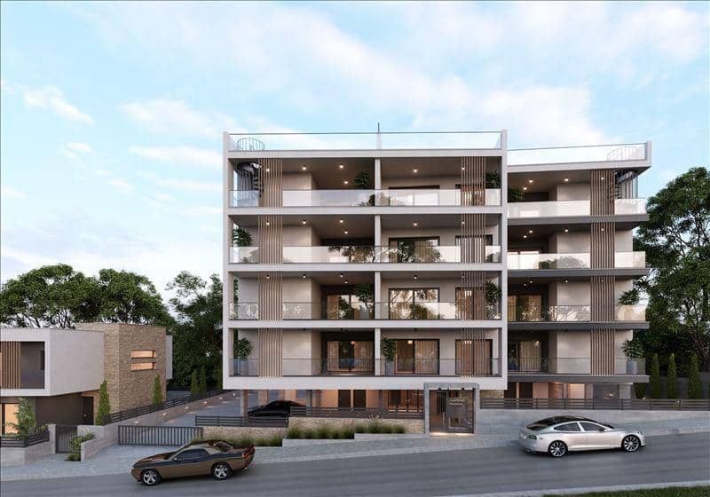 New complex of villas and apartments with an underground parking close to the center of Limassol, Agios Athanasios, Cyprus — photo 8