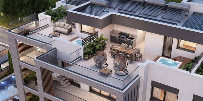 New gated residence with a swimming pool and a spa in a prestigious area, Germasogeia, Cyprus — photo 17