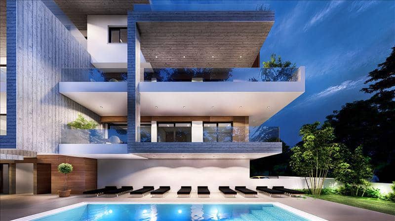 Gated residence with a swimming pool at 650 meters from the sea, Agios Athanasios, Cyprus — photo 3