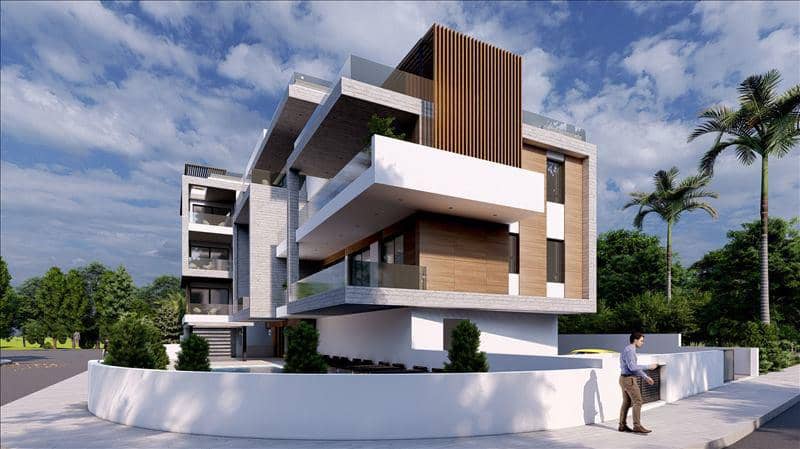 Gated residence with a swimming pool at 650 meters from the sea, Agios Athanasios, Cyprus — photo 9