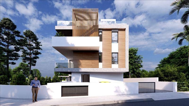 Gated residence with a swimming pool at 650 meters from the sea, Agios Athanasios, Cyprus — photo 11