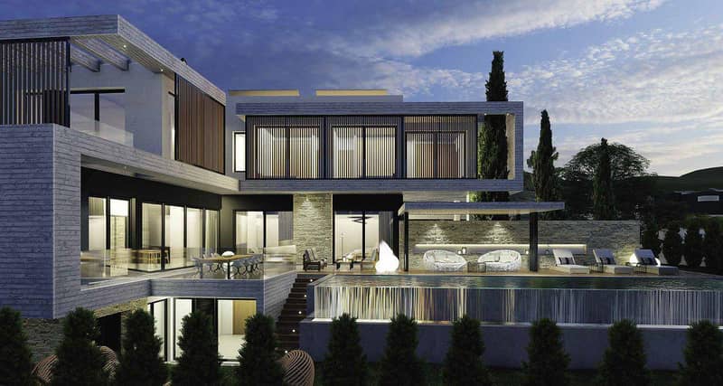 Premium villa with a swimming pool, a garden and a panoramic view, Limassol, Cyprus — photo 2