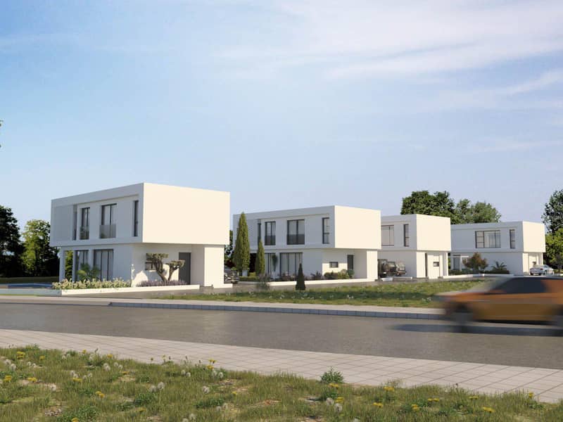 Комплекс вилл с бассейнами в 850 метрах от пляжа, Пернера, Кипр — фото 21