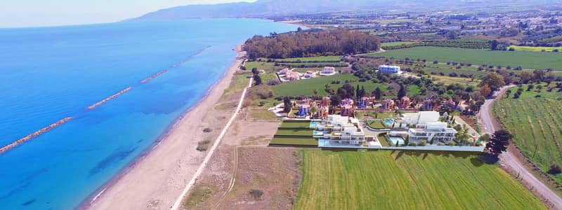 Комплекс вилл с бассейнами на берегу моря, Полис, Кипр — фото 8