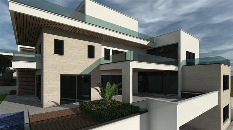 New complex of villas with swimming pools at 600 meters from the beach, Agios Tychonas, Cyprus — photo 3