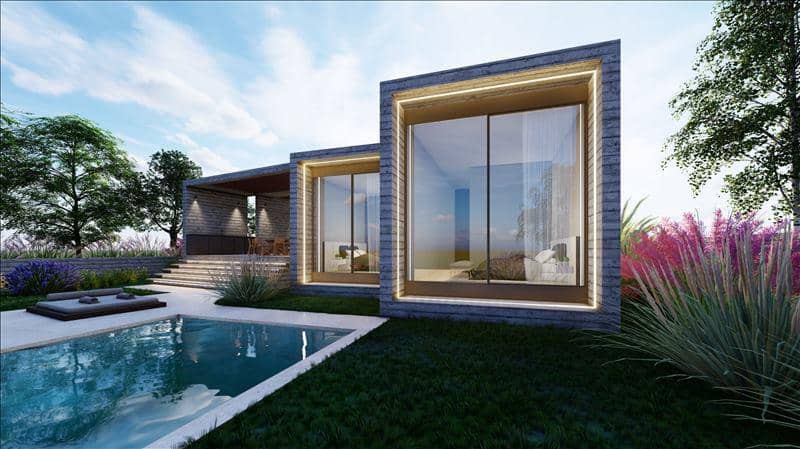 New villa with a swimming pool, a garden and a panoramic view in the prestigious area of Sea Caves, Peyia, Cyprus — photo 3