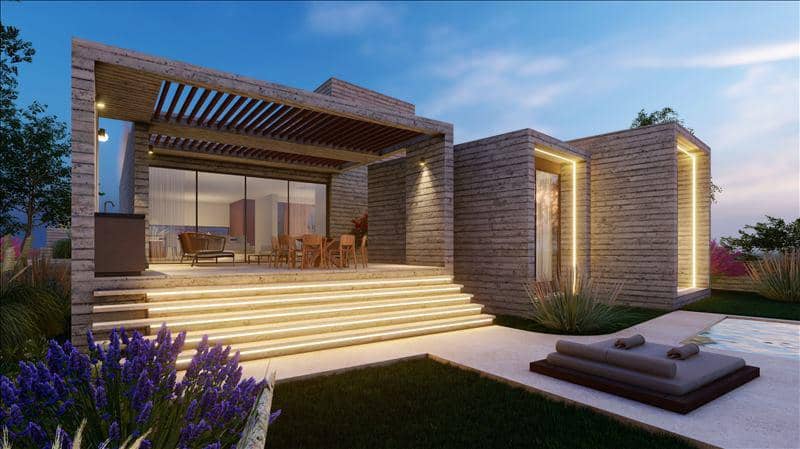 New villa with a swimming pool, a garden and a panoramic view in the prestigious area of Sea Caves, Peyia, Cyprus — photo 5