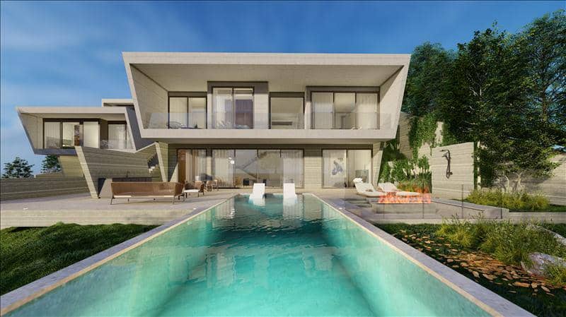 New complex of furnished villas with swimming pools ina picturesque area, Tala, Cyprus — photo 2