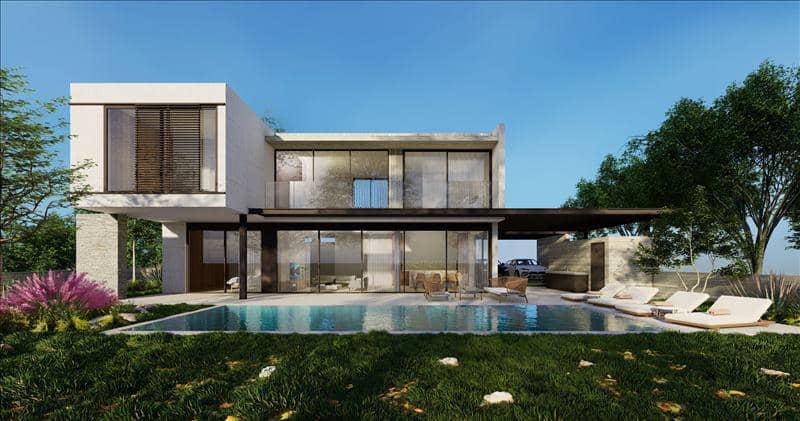 New complex of furnished villas close to the sea, Geroskipou, Cyprus — photo 2