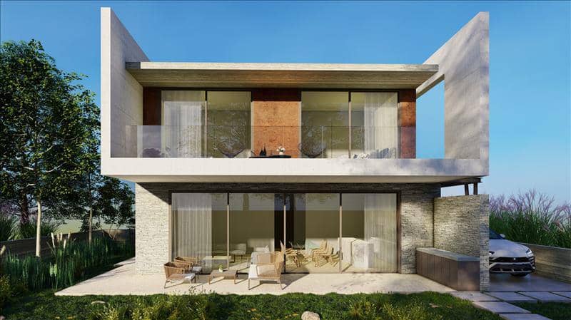 New complex of furnished villas close to the sea, Geroskipou, Cyprus — photo 3