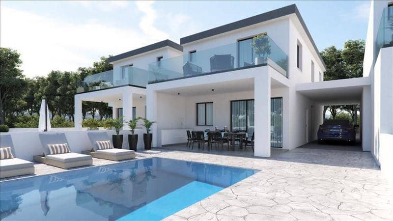 New complex of villas with swimming pools in a prestigious area, Livadia, Cyprus — photo 10