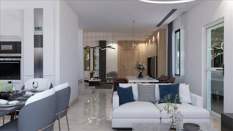 New complex of villas with swimming pools in a prestigious area, Livadia, Cyprus — photo 7