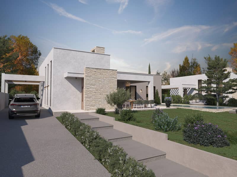 New complex of villas with swimming pools close to the center of Limassol, Cyprus — photo 11