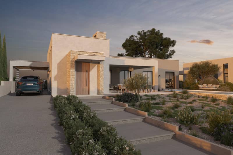 New complex of villas with swimming pools close to the center of Limassol, Cyprus — photo 13