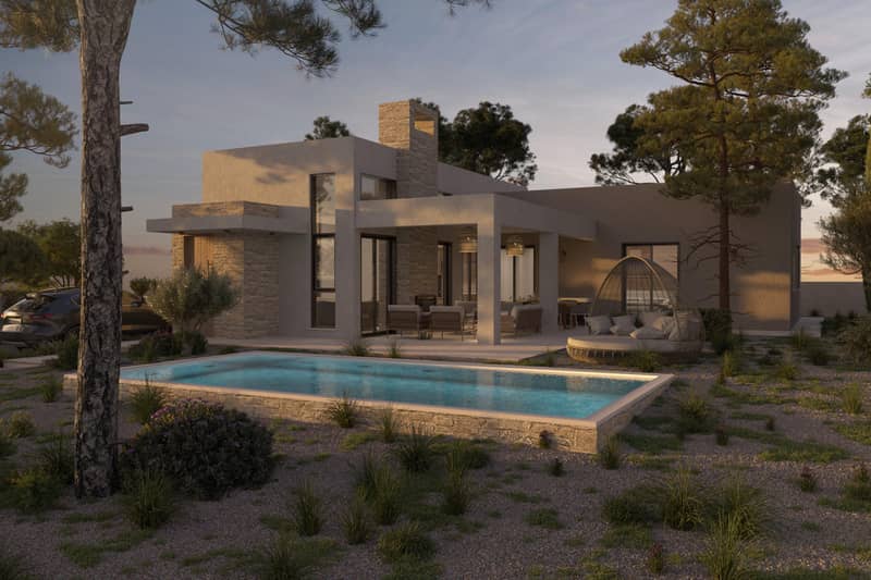 New complex of villas with swimming pools close to the center of Limassol, Cyprus — photo 5