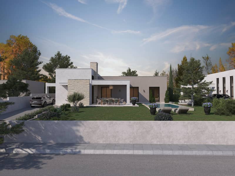New complex of villas with swimming pools close to the center of Limassol, Cyprus — photo 10