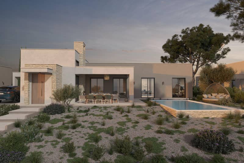 New complex of villas with swimming pools close to the center of Limassol, Cyprus — photo 8