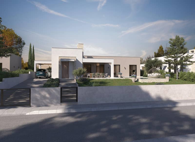New complex of villas with swimming pools close to the center of Limassol, Cyprus — photo 12