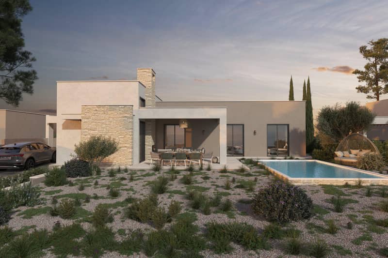 New complex of villas with swimming pools close to the center of Limassol, Cyprus — photo 6