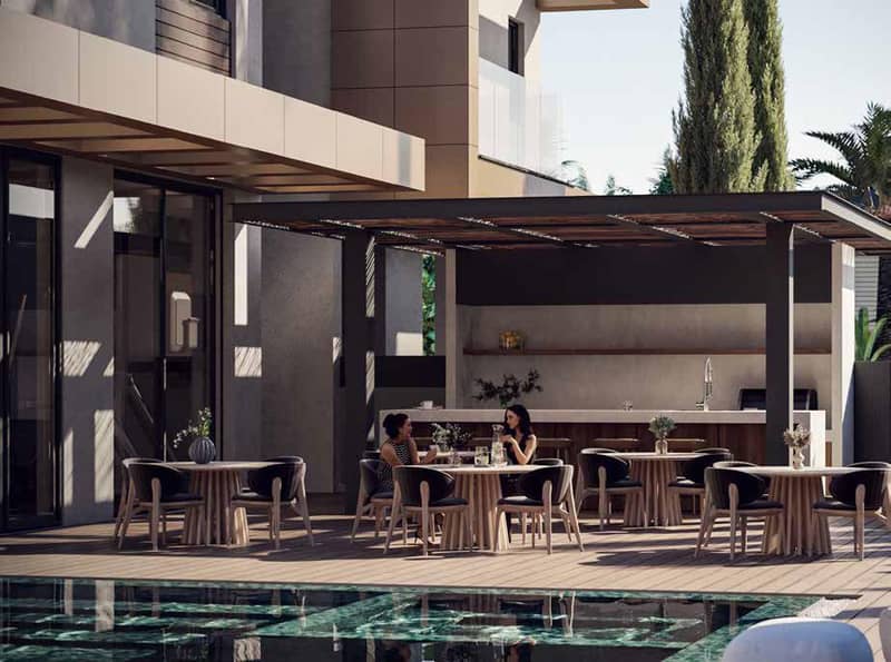 New gated residence with swimming pools and green areas close to the coast and the center of Larnaca, Livadia, Cyprus — photo 12