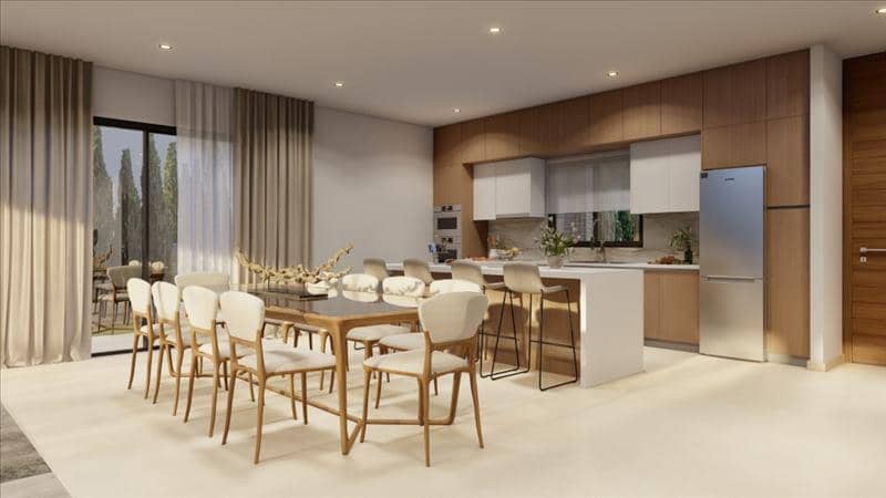 New complex of villas with swimming pools at 500 meters from the sea, Paphos, Cyprus — photo 8