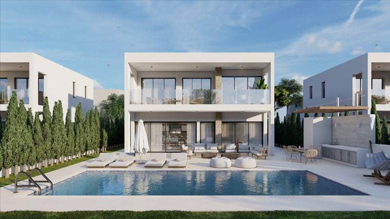 New complex of villas with swimming pools at 500 meters from the sea, Paphos, Cyprus — photo 15
