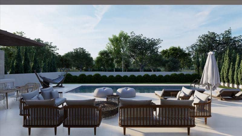 New complex of villas with swimming pools at 500 meters from the sea, Paphos, Cyprus — photo 14