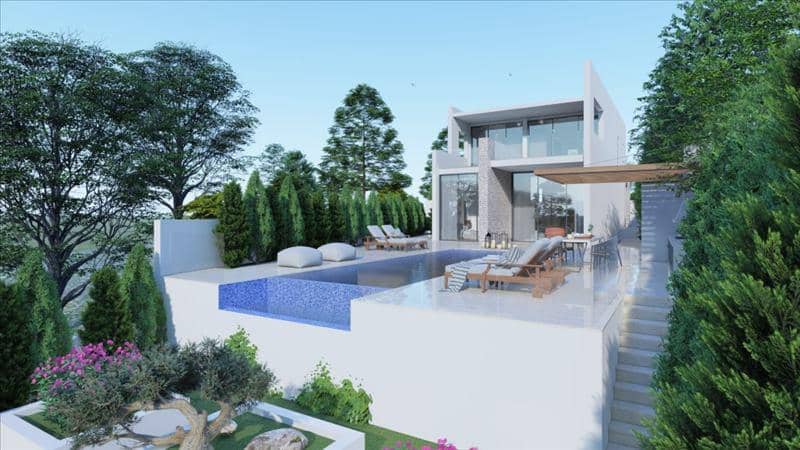 Новый комплекс вилл с бассейнами рядом с морем, Пафос, Кипр — фото 24