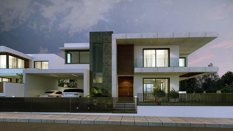 New complex of villas with swimming pools and a panoramic view, Agios Athanasios, Cyprus — photo 4