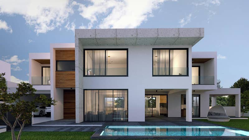 New complex of villas with swimming pools and a panoramic view, Agios Athanasios, Cyprus — photo 2