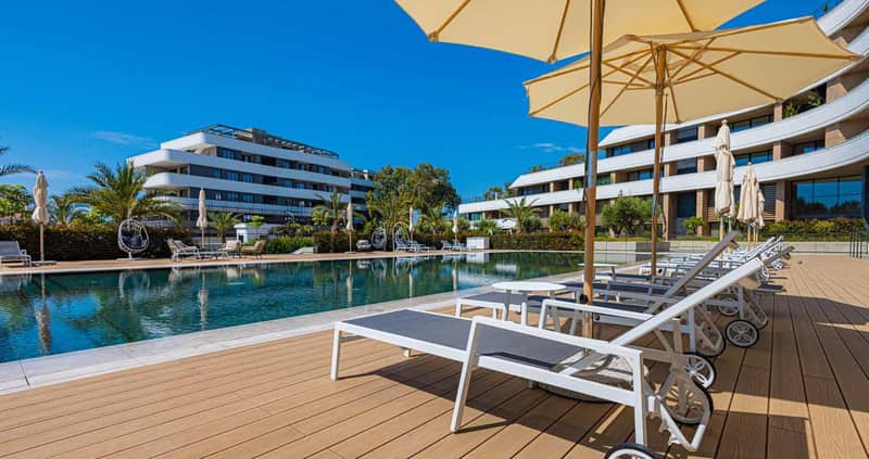 New stylish residential complex at 500 meters from the beach, Germasogeia, Cyprus — photo 17