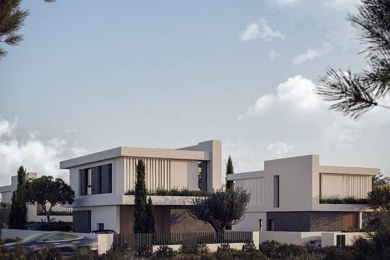Villas with swimming pools and roof terraces, just 350 metres from the beach, Protaras, Cyprus — photo 5