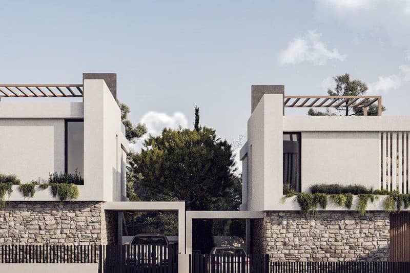 Villas with swimming pools and roof terraces, just 350 metres from the beach, Protaras, Cyprus — photo 4