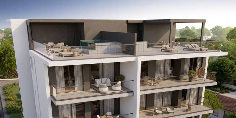 Modern residence with a swimming pool and gardens at 700 meters from the beach, Limassol, Cyprus — photo 9