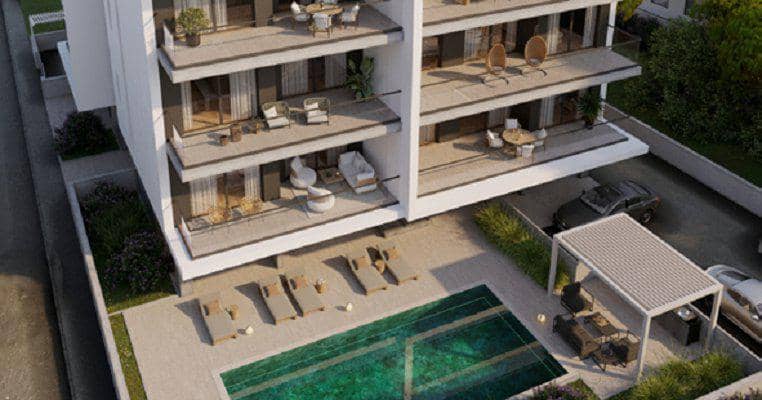 Modern residence with a swimming pool and gardens at 700 meters from the beach, Limassol, Cyprus — photo 7