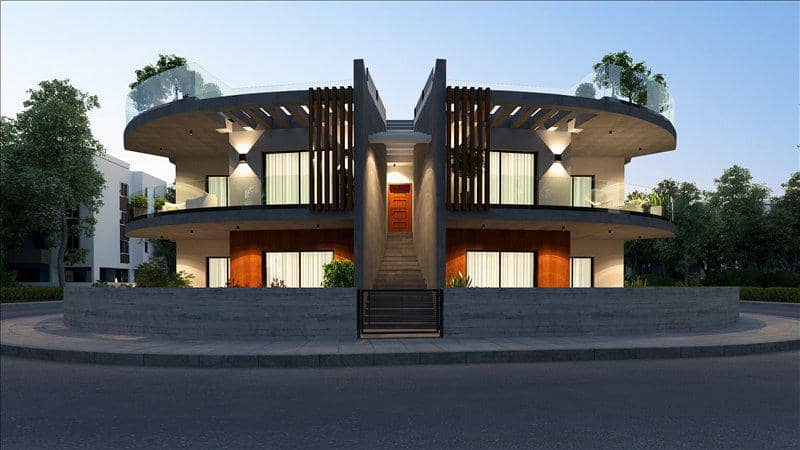 Low-rise residence with a sea view near the beach and the golf course, Geroskipou, Cyrpus — photo 11