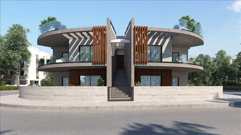 Low-rise residence with a sea view near the beach and the golf course, Geroskipou, Cyrpus — photo 2