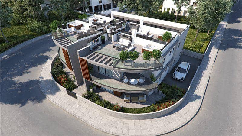 Low-rise residence with a sea view near the beach and the golf course, Geroskipou, Cyrpus — photo 3