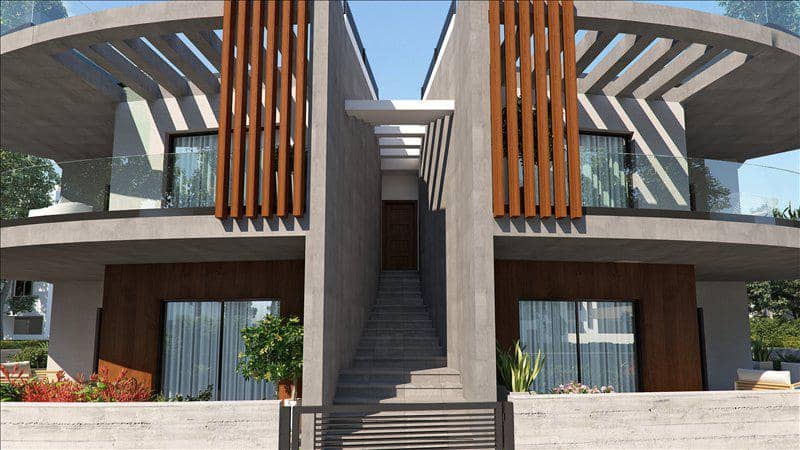 Low-rise residence with a sea view near the beach and the golf course, Geroskipou, Cyrpus — photo 2